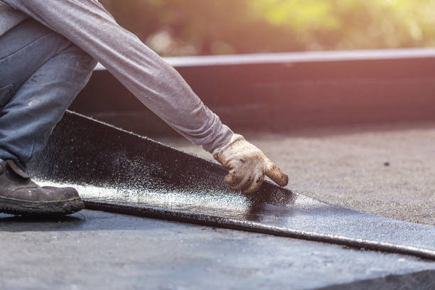 Professional Basement Waterproofing technician working in Kingston Springs, TN